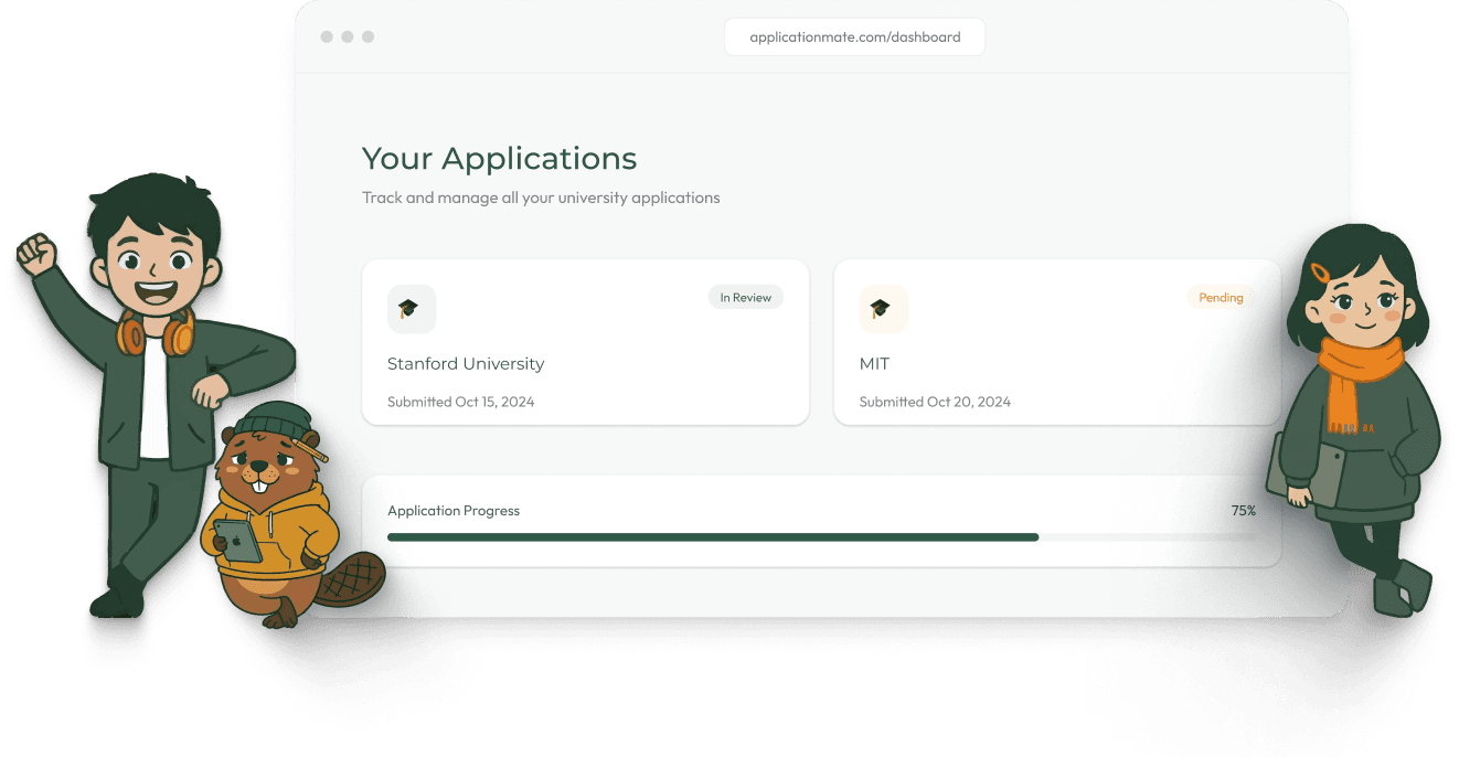 Your Applications Dashboard with ApplicationMates